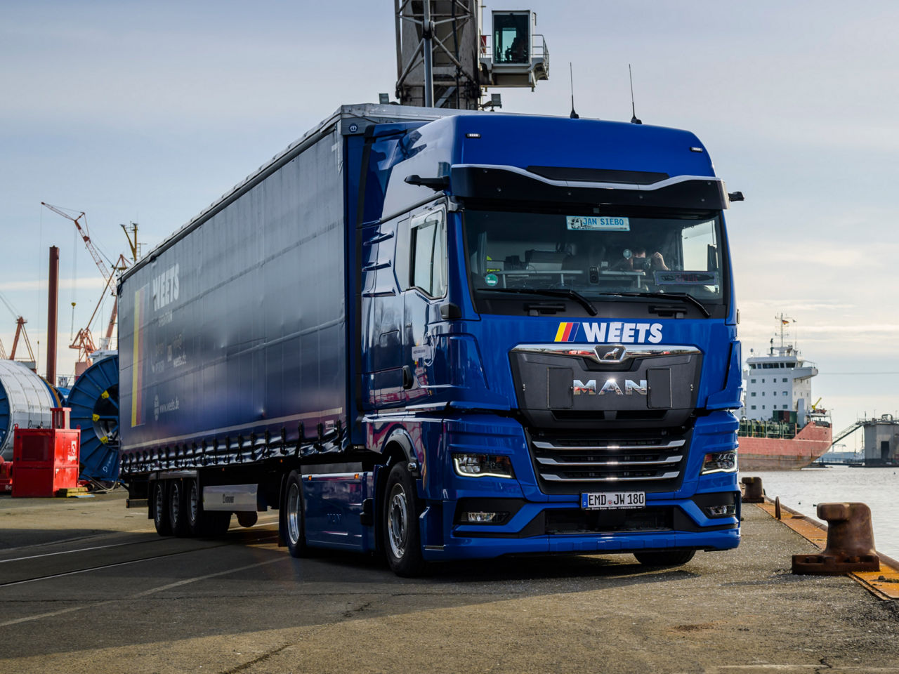 “The trip from Bremen to Denmark went very smoothly. We were able to properly charge our vehicles everywhere”, says Jan-Sibo Hinderks.